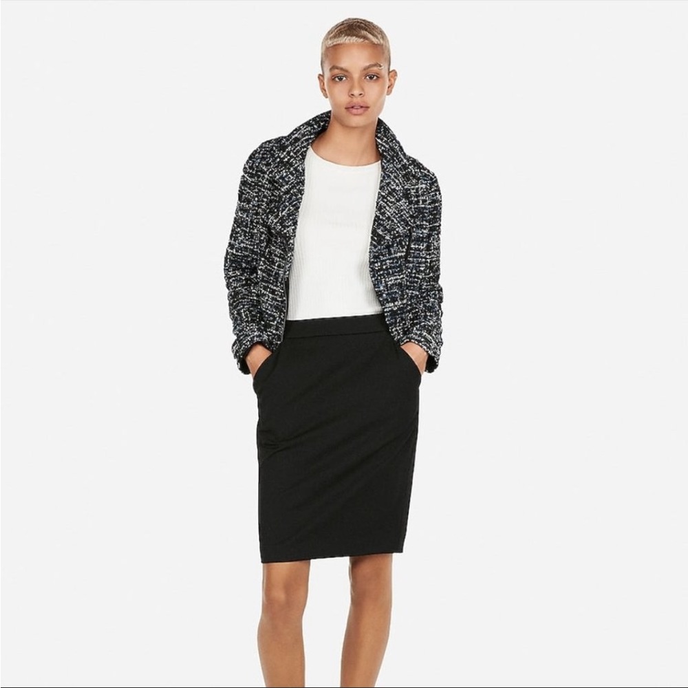 Express pencil skirt with pockets